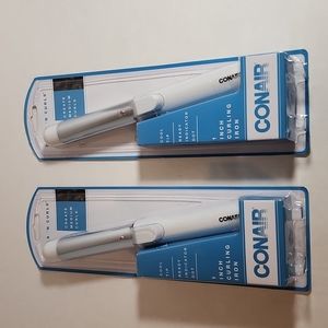 Set of 2  CONAIR Curls 'n Curls  Curling Irons  1 Inch Barrels